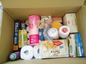 Alcuni prodotti della spesa pantry