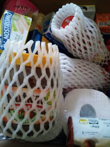 Imballaggio speciale per bottiglie di vetro